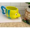 imageSilver Buffalo Furby Pink Ceramic 3D Sculpted Mug 20 OuncesThe Little Mermaid Flounder