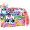 imageFURBY DJ Interactive Toy Super Snuggly Rainbow Electronic Plush with Music Lights Motion ampamp Games Speaks English ampamp Furbish 32in Long Ages 6DJ Furby