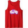 imageFurby Club Furby Colorful Gradient Furry Logo Tank TopRed