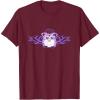 imageFurby Cute Tribal Rocker Big Chest Logo TShirtBurgundy