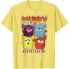 imageFurby Vintage Classic World Tour Rainbow Neon Rock Poster TShirtLemon Yellow