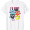 imageFurby Vintage Neon Gradient Since 1998 Heart Portraits TShirtWhite