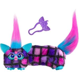 imageFURBY DJ Furblets BerryCupCake Mini Electronic Plush Toy with Funny Stretchable Sound Effects ampamp Music Speaks Furbish White ampamp PinkDiscodazz