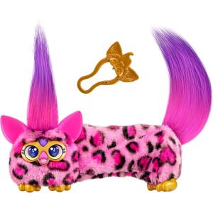 imageFURBY DJ Furblets BerryCupCake Mini Electronic Plush Toy with Funny Stretchable Sound Effects ampamp Music Speaks Furbish White ampamp PinkKitteeluv