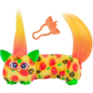 imageFURBY DJ Furblets BerryCupCake Mini Electronic Plush Toy with Funny Stretchable Sound Effects ampamp Music Speaks Furbish White ampamp PinkPeppohroni