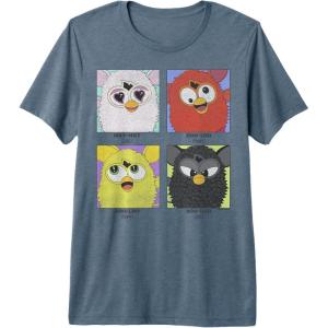 imageFurby Different Emotions Vintage Box Up Premium Triblend TShirt