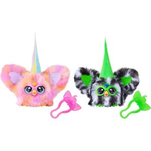 imageFurby Furblets Fierce ampamp Fabulous 2 Pack GreenieMeanie ampamp MayMay with 45 Sounds Each Electronic Plush Toys for Girls ampamp Boys Back to School Gifts Ages 6 Amazon ExclusiveGreeniemeanie  Maymay