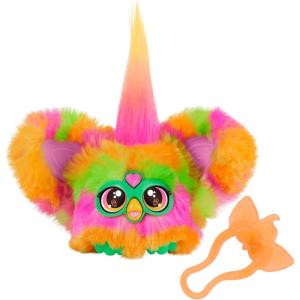 imageFurby Furblets MerMay Mini Friend 45 Sounds Ocean Music Speaks Only Furbish Electronic Plush Toys for Girls ampamp Boys Interactive Pets Multicolor 6Partay