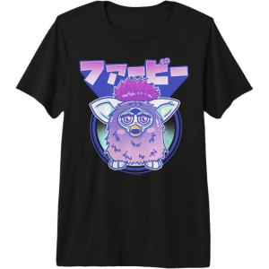 imageFurby Retro Pink Circle Kanji Portrait Premium TShirt