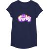 imageFurby Club Furby Colorful Gradient Furry Logo TShirtNavy Blue