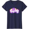 imageFurby Club Furby Colorful Gradient Furry Logo TShirtNavy Blue