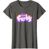 imageFurby Club Furby Colorful Gradient Furry Logo TShirtAsphalt Grey