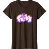 imageFurby Club Furby Colorful Gradient Furry Logo TShirtBrown