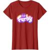 imageFurby Club Furby Colorful Gradient Furry Logo TShirtCranberry Red
