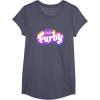 imageFurby Club Furby Colorful Gradient Furry Logo TShirtHeather Blue