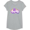 imageFurby Club Furby Colorful Gradient Furry Logo TShirtHeather Grey