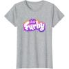 imageFurby Club Furby Colorful Gradient Furry Logo TShirtHeather Grey