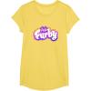 imageFurby Club Furby Colorful Gradient Furry Logo TShirtLemon Yellow