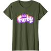 imageFurby Club Furby Colorful Gradient Furry Logo TShirtOlive Green