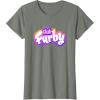 imageFurby Club Furby Colorful Gradient Furry Logo TShirtOlive Heather