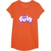 imageFurby Club Furby Colorful Gradient Furry Logo TShirtOrange