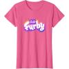 imageFurby Club Furby Colorful Gradient Furry Logo TShirtPink Heather
