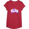 imageFurby Club Furby Colorful Gradient Furry Logo TShirtRed Heather