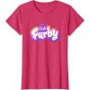 imageFurby Club Furby Colorful Gradient Furry Logo TShirtRed Heather