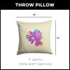 imageNorthwest Throw Pillow Square Furby DoodleFunky Furby