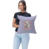 imageNorthwest Throw Pillow Square Furby DoodleFurby Doodle