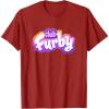 imageFurby Club Furby Colorful Gradient Furry Logo TShirtCranberry Red