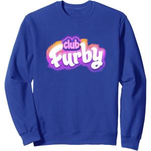imageFurby Club Furby Colorful Gradient Furry Logo SweatshirtRoyal Blue