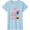 imageFurby 6th Birthday Stacked Furbies Funny Portrait TShirtBaby Blue