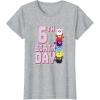 imageFurby 6th Birthday Stacked Furbies Funny Portrait TShirtHeather Grey