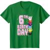 imageFurby 6th Birthday Stacked Furbies Funny Portrait TShirtKelly Green