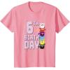 imageFurby 6th Birthday Stacked Furbies Funny Portrait TShirtPink