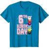 imageFurby 6th Birthday Stacked Furbies Funny Portrait TShirtSapphire Blue