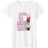 imageFurby 6th Birthday Stacked Furbies Funny Portrait TShirtWhite