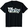 imageFurby A Mind Of Its Own Retro Bold Logo TShirtBlack