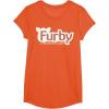 imageFurby A Mind Of Its Own Retro Bold Logo TShirtOrange