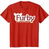 imageFurby A Mind Of Its Own Retro Bold Logo TShirtRed
