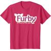 imageFurby A Mind Of Its Own Retro Bold Logo TShirtRed Heather