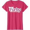 imageFurby A Mind Of Its Own Retro Bold Logo TShirtRed Heather