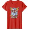 imageFurby Boom Classic Toy Polka Dot Pattern Portrait TShirtRed