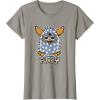 imageFurby Boom Classic Toy Polka Dot Pattern Portrait TShirtSlate Grey