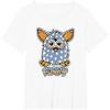 imageFurby Boom Classic Toy Polka Dot Pattern Portrait TShirtWhite