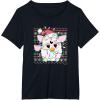 imageFurby Christmas Lights Sweater TShirtBlack