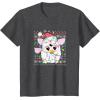 imageFurby Christmas Lights Sweater TShirtDark Heather Grey