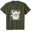 imageFurby Christmas Lights Sweater TShirtOlive Green