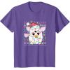 imageFurby Christmas Lights Sweater TShirtPurple Heather